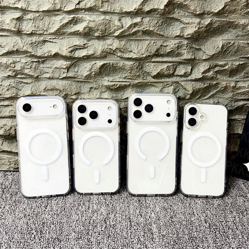 MAGSAFE MAGNETIC WIRELESS CHARGING CASE FOR IPHONE 17 SERIES