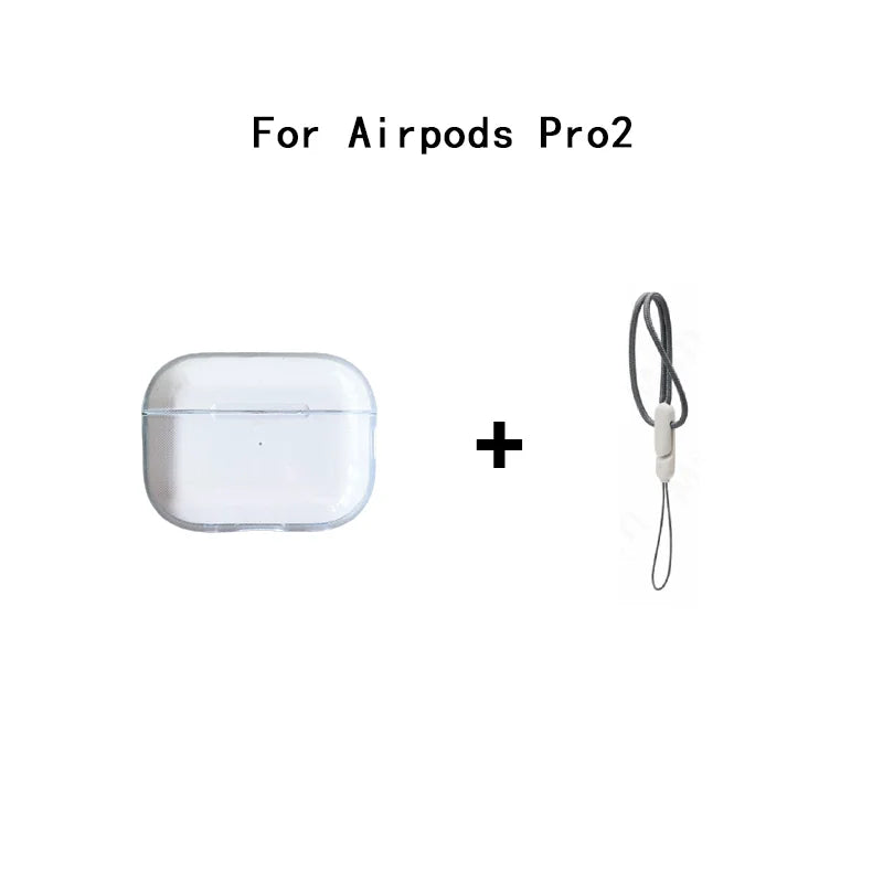 AIRPODS 1-4 TRANSPARENT CASE