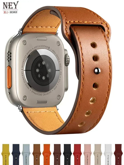 AUREON LEATHER BAND FOR APPLE WATCH SERIES