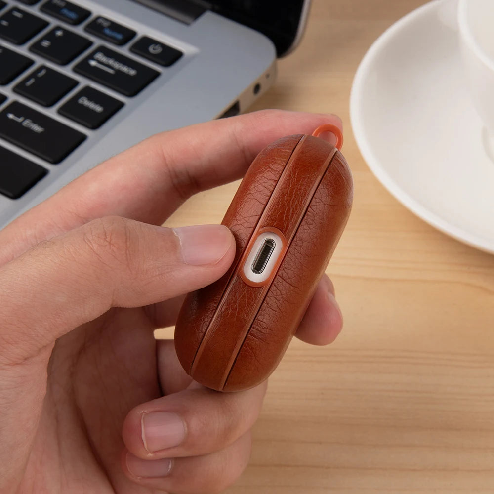 AURALUXE AIRPODS LEATHER CASE