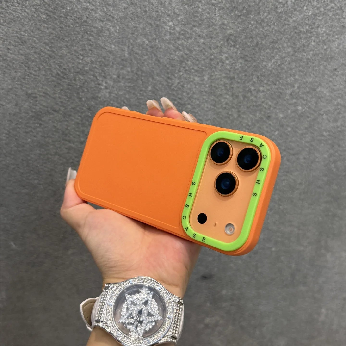 SILICONE MATTE DOUBLE COLOUR CASE FOR IPHONE 17 SERIES