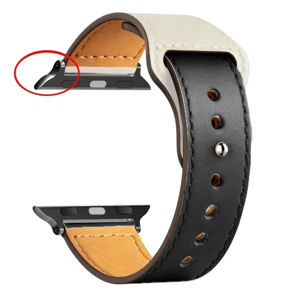 AUREON LEATHER BAND FOR APPLE WATCH SERIES