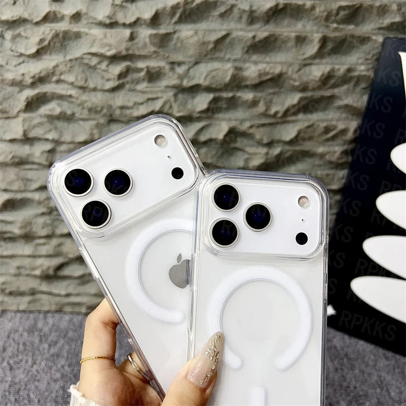 MAGSAFE MAGNETIC WIRELESS CHARGING CASE FOR IPHONE 17 SERIES