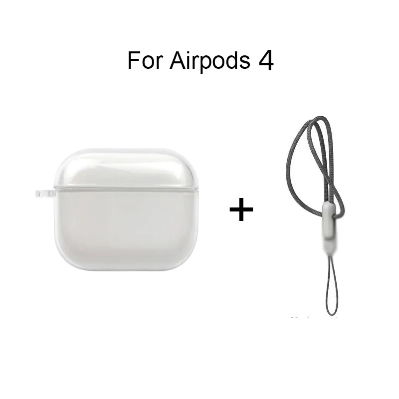 AIRPODS 1-4 TRANSPARENT CASE