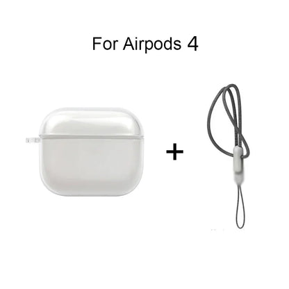 AIRPODS 1-4 TRANSPARENT CASE