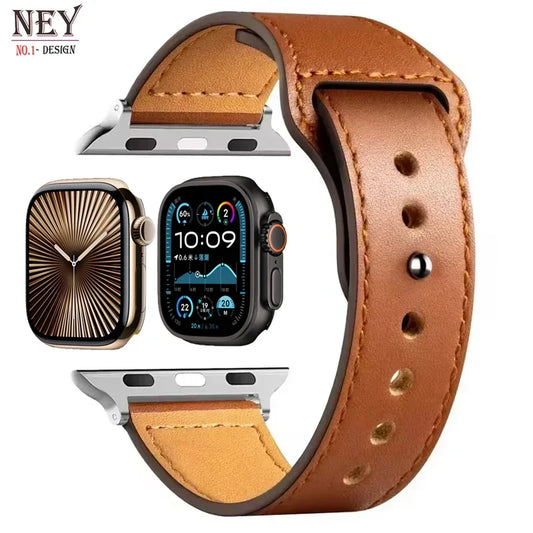 AUREON LEATHER BAND FOR APPLE WATCH SERIES