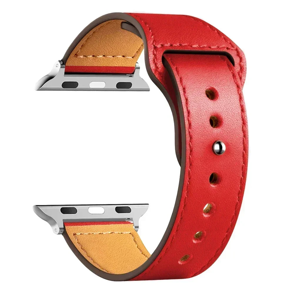 AUREON LEATHER BAND FOR APPLE WATCH SERIES