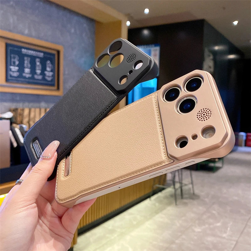 MAGSAFE LEATHER COOLING CASE FOR IPHONE 17 SERIES