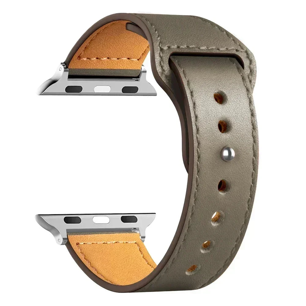 AUREON LEATHER BAND FOR APPLE WATCH SERIES