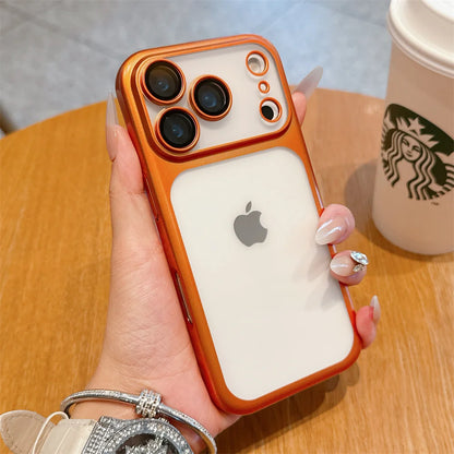FROSTED TRANSPARENT MATTE CASE FOR IPHONE 17 SERIES