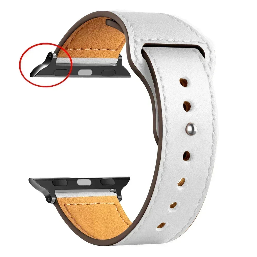 AUREON LEATHER BAND FOR APPLE WATCH SERIES