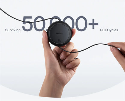 BASEUS 60W RETRACTABLE USB-C FAST CHARGING CABLE