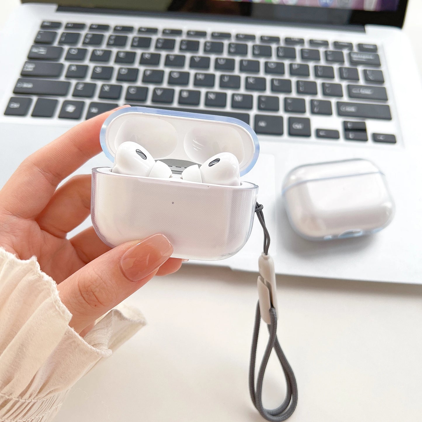AIRPODS 1-4 TRANSPARENT CASE