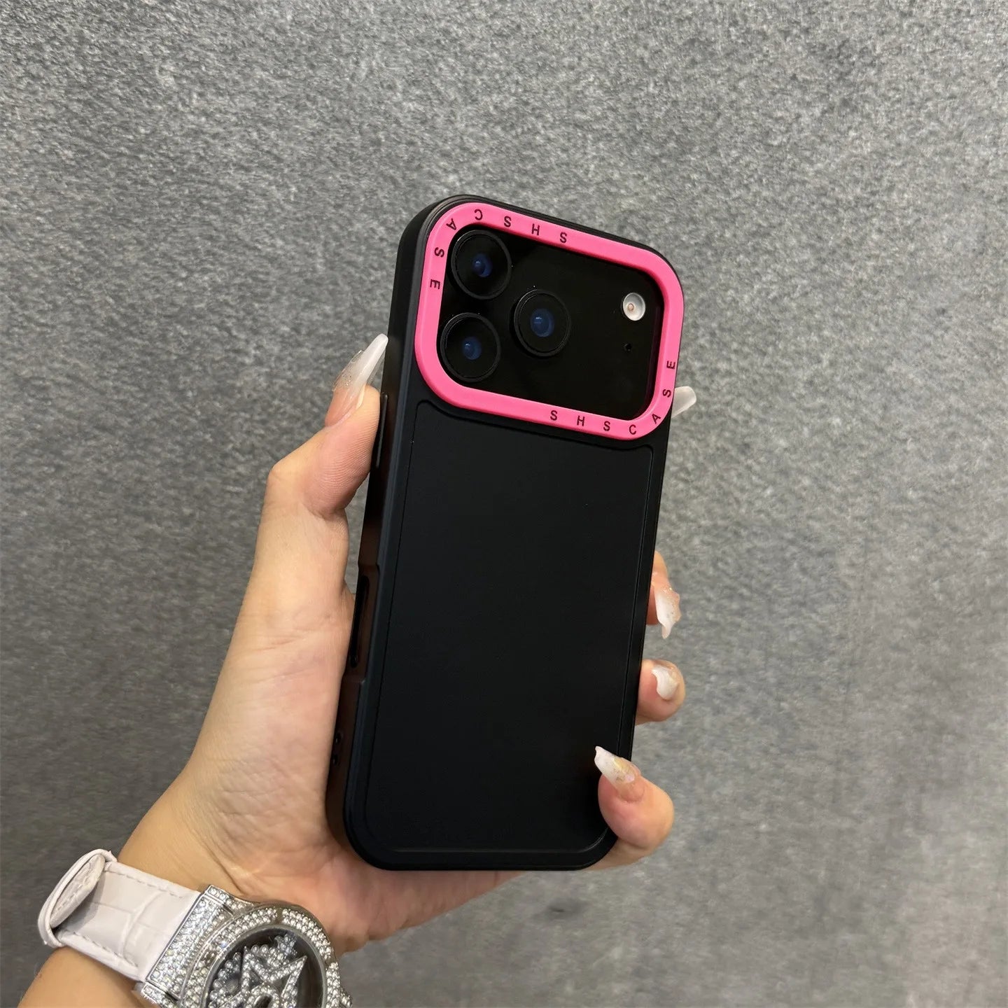 SILICONE MATTE DOUBLE COLOUR CASE FOR IPHONE 17 SERIES