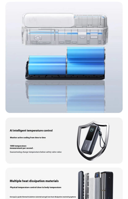 ANKER ZOLO 25,000MAH 165W FAST CHARGE POWER BANK WITH CABLES