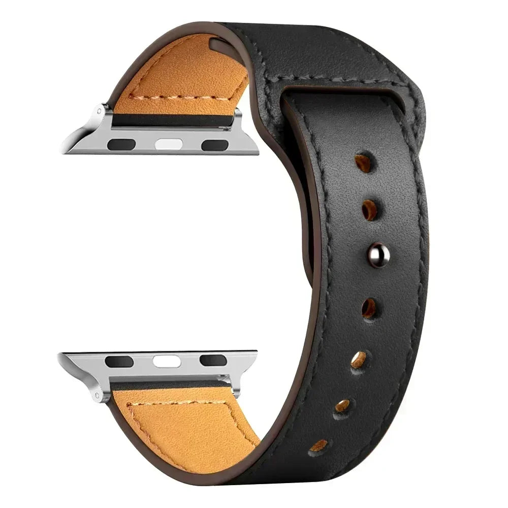 AUREON LEATHER BAND FOR APPLE WATCH SERIES