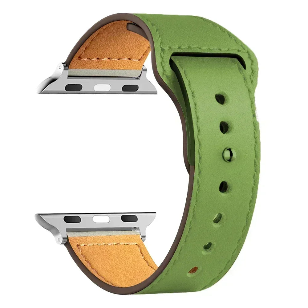 AUREON LEATHER BAND FOR APPLE WATCH SERIES
