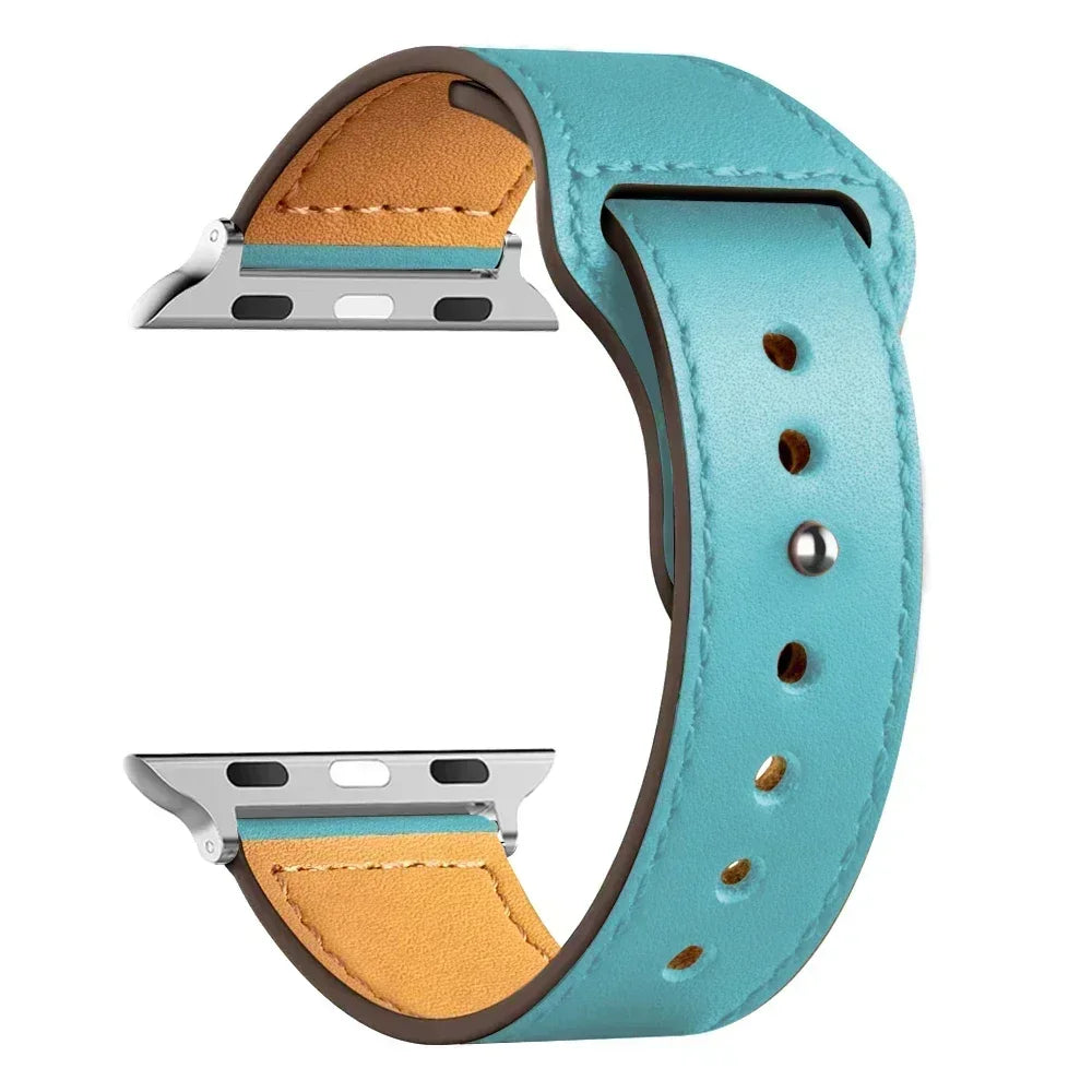 AUREON LEATHER BAND FOR APPLE WATCH SERIES