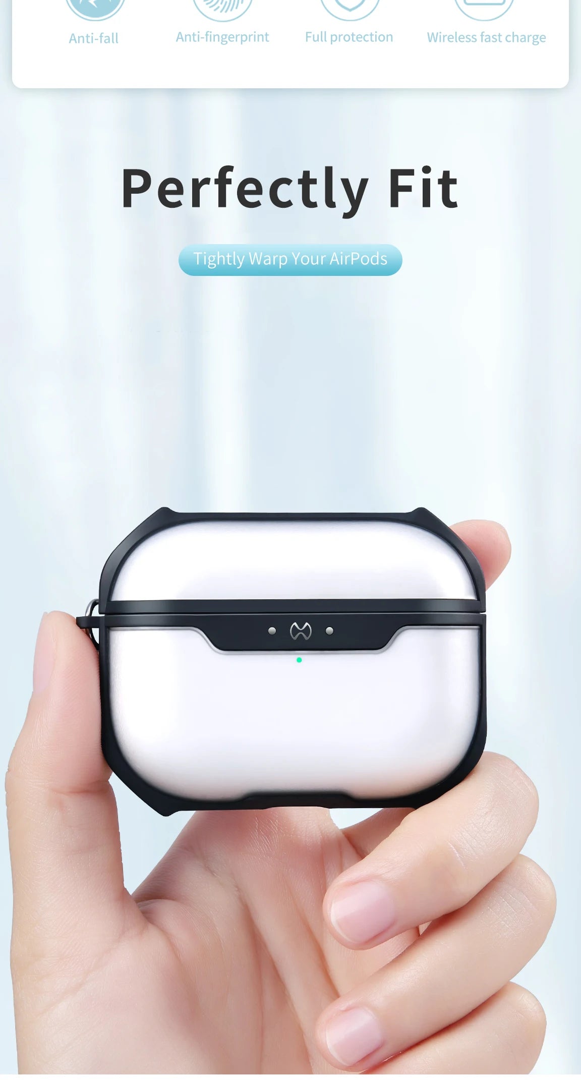 MATTESHIELD AIRPODS 3/4 CASE