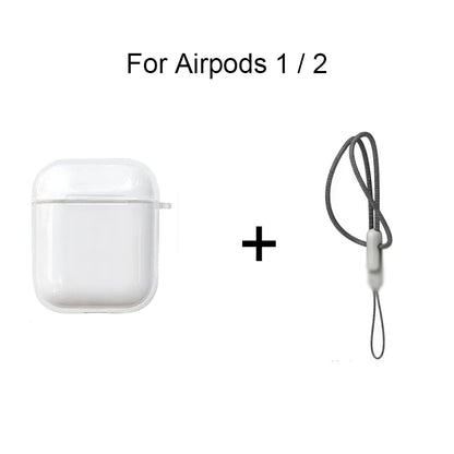 AIRPODS 1-4 TRANSPARENT CASE