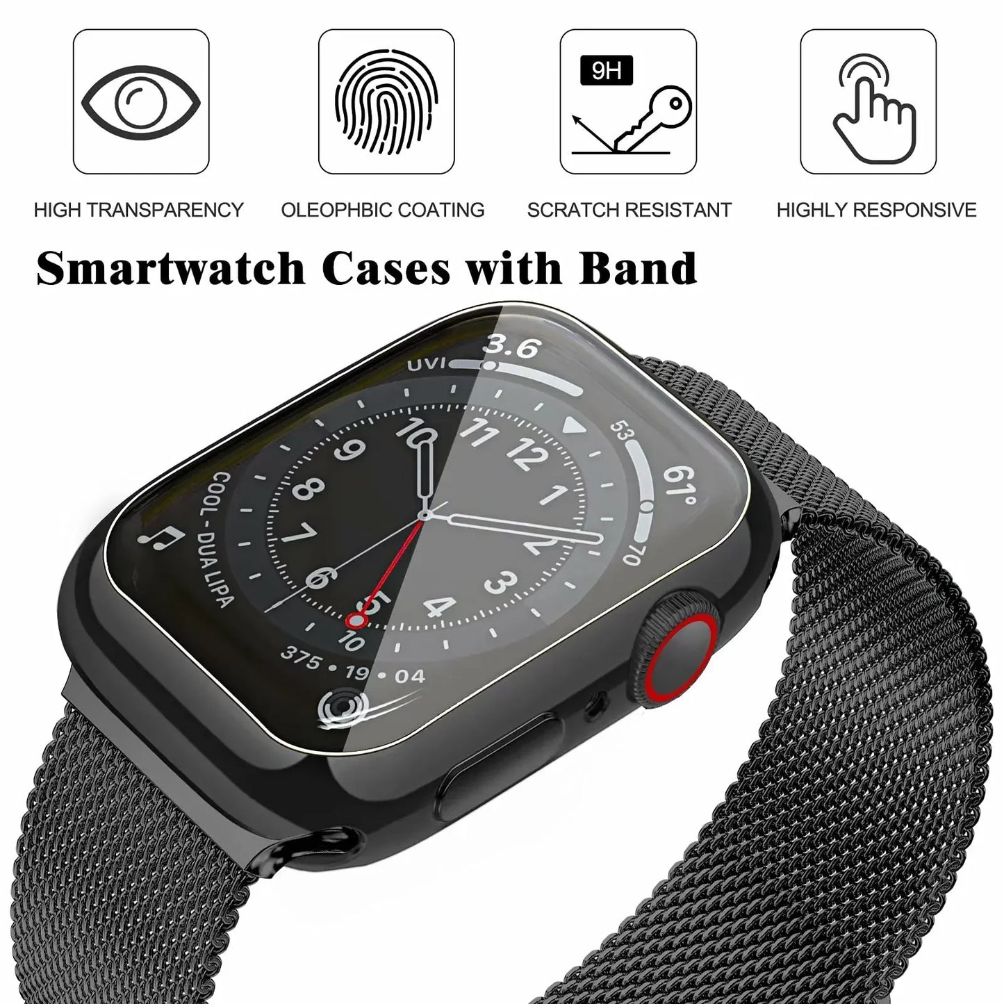 AEROMESH MILANESE LOOP FOR APPLE WATCH (40–49MM) ALL SERIES