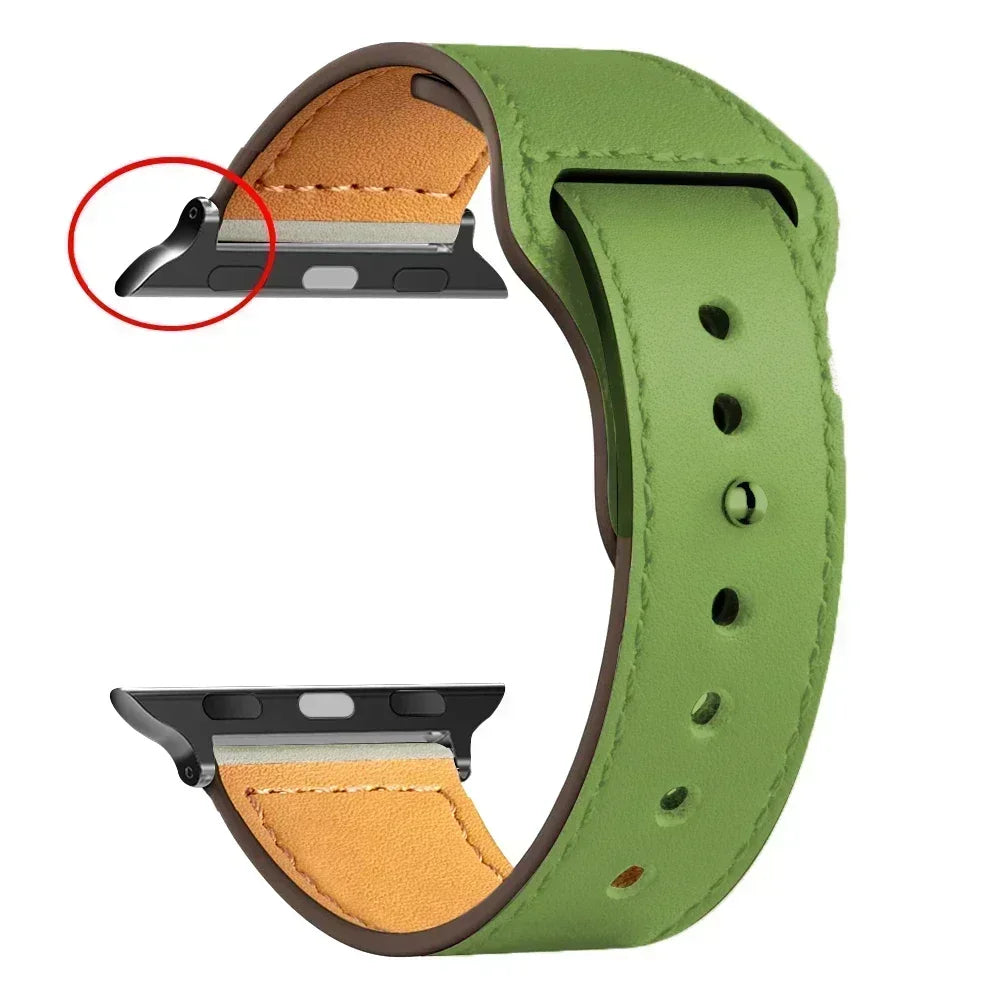 AUREON LEATHER BAND FOR APPLE WATCH SERIES