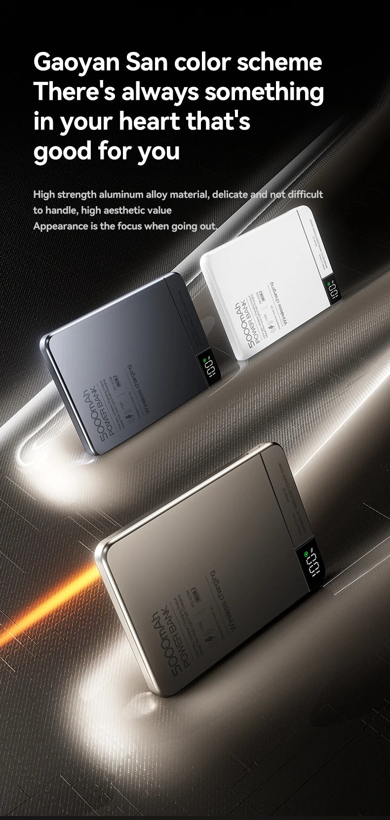 MAGNETIC 10,000MAH WIRELESS POWER BANK FOR MAGSAFE IPHONE 12–16 – FAST, SLIM, PORTABLE