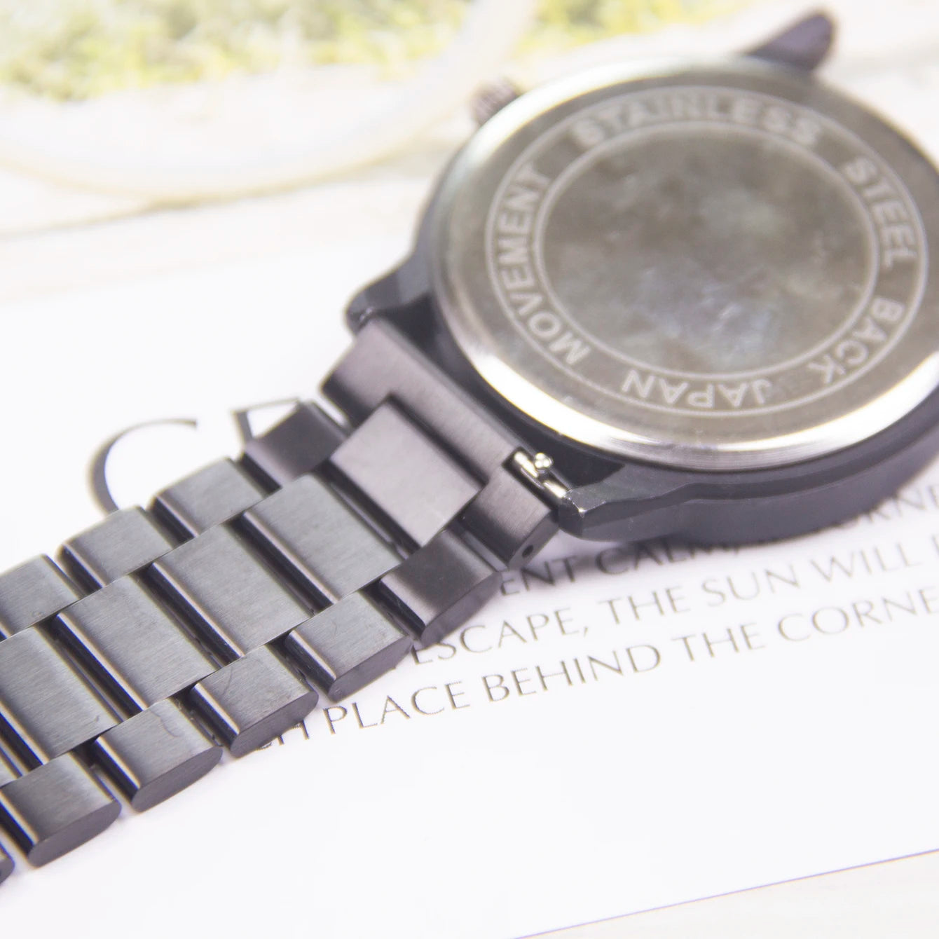 MODERNO BEADS MESH WATCH STRAP