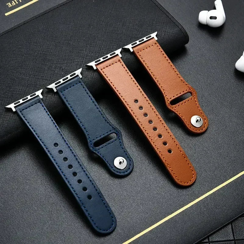AUREON LEATHER BAND FOR APPLE WATCH SERIES