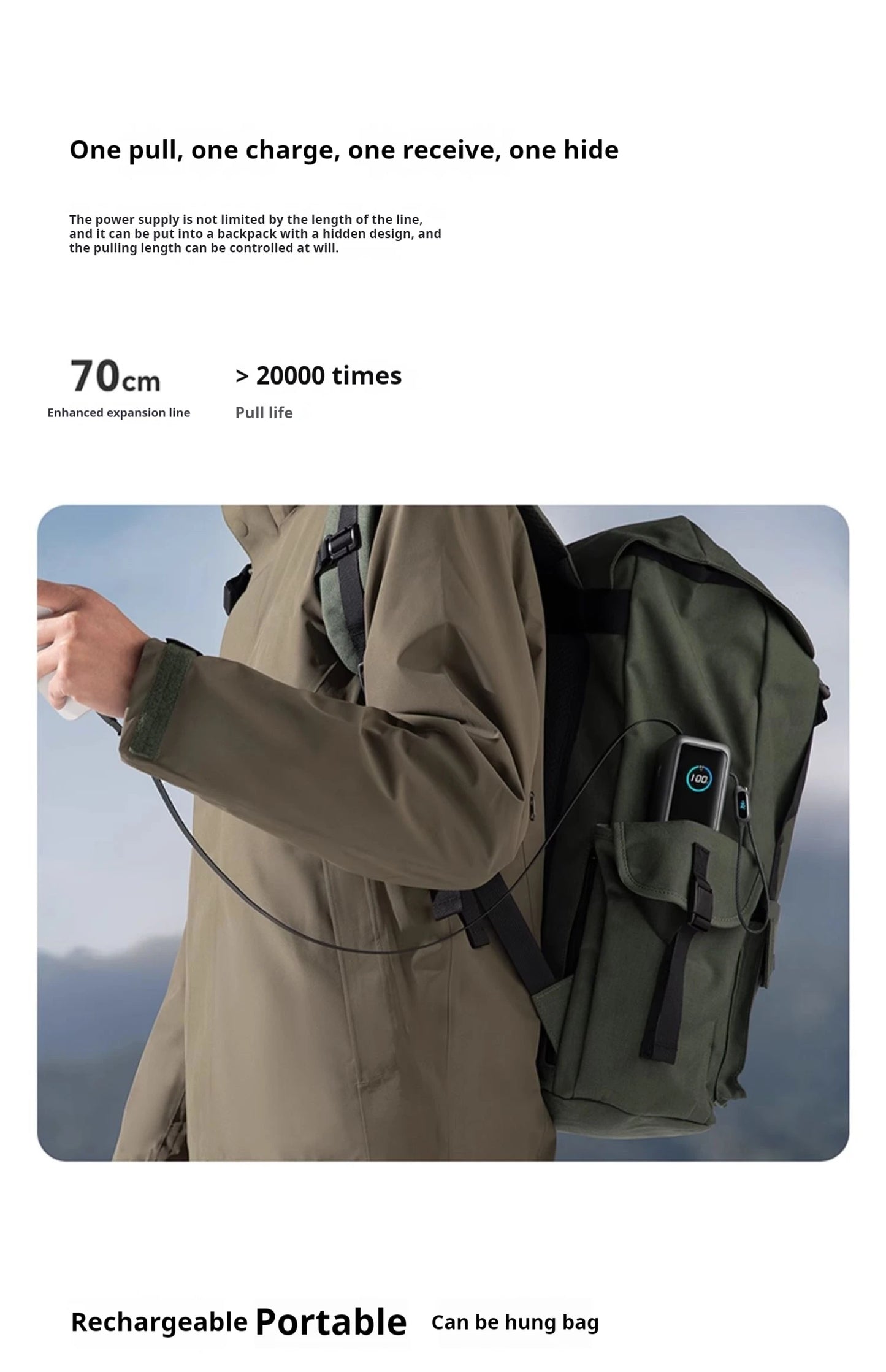 ANKER ZOLO 25,000MAH 165W FAST CHARGE POWER BANK WITH CABLES