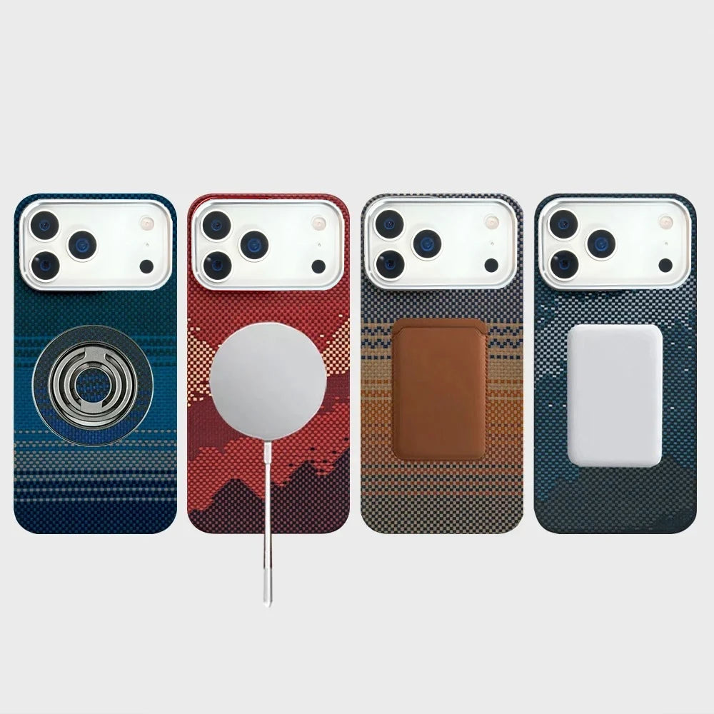 CRBON FIBER MAGSAFE- IPHONE 17 SERIES CASE