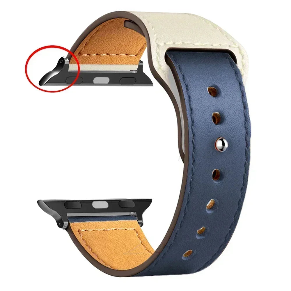 AUREON LEATHER BAND FOR APPLE WATCH SERIES