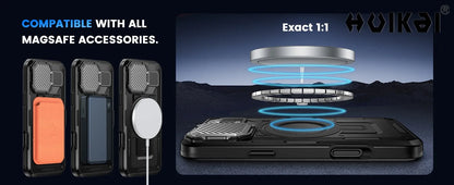 MAGSAFE ARMOR KICKSTAND CASE FOR IPHONE 17 SERIES