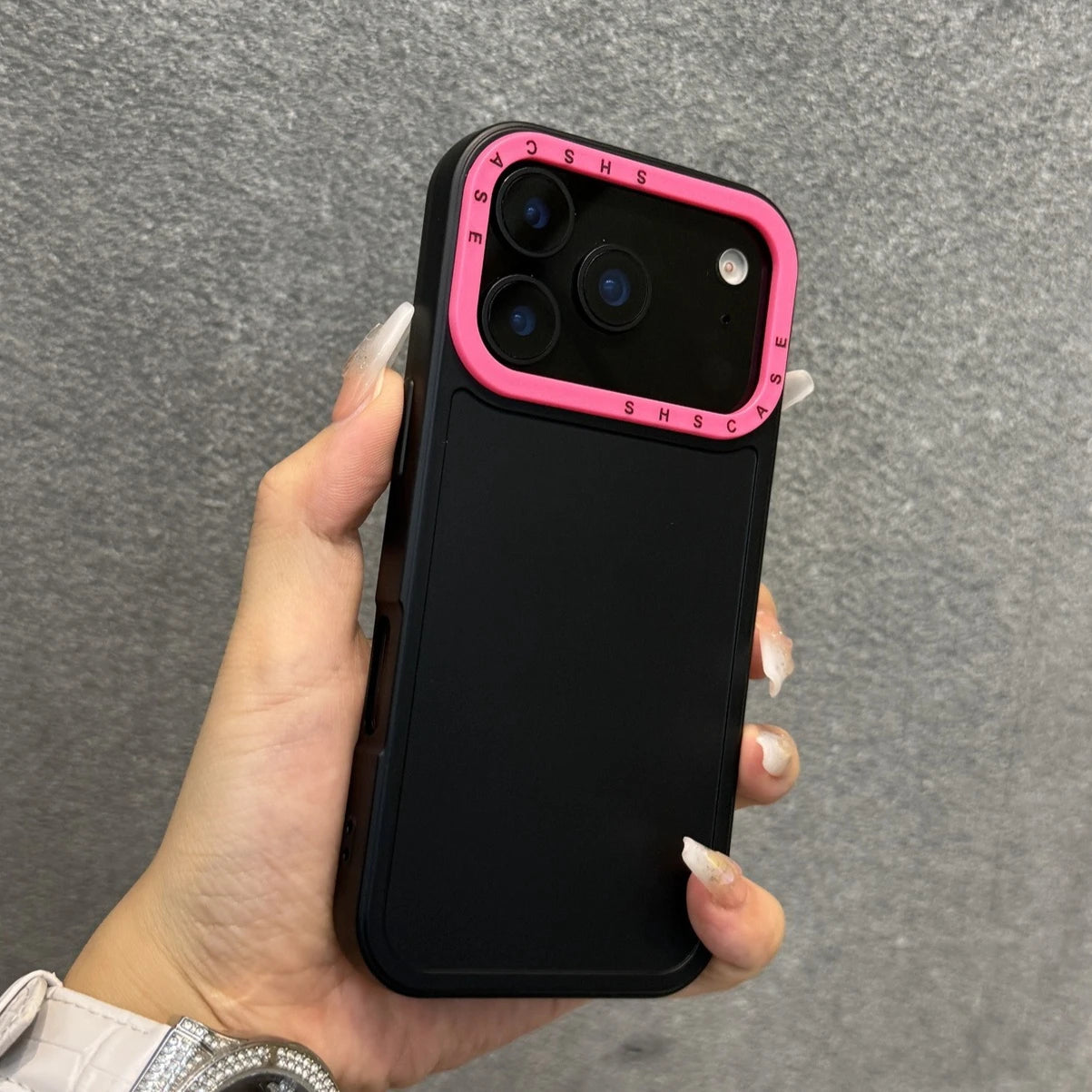 SILICONE MATTE DOUBLE COLOUR CASE FOR IPHONE 17 SERIES