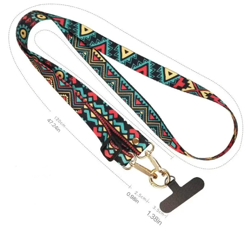 RETRO CROSSBODY PHONE STRAP