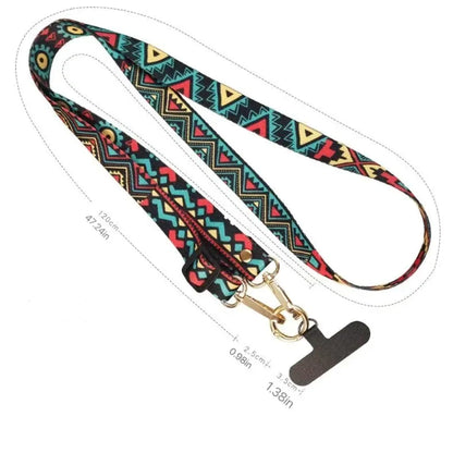 RETRO CROSSBODY PHONE STRAP