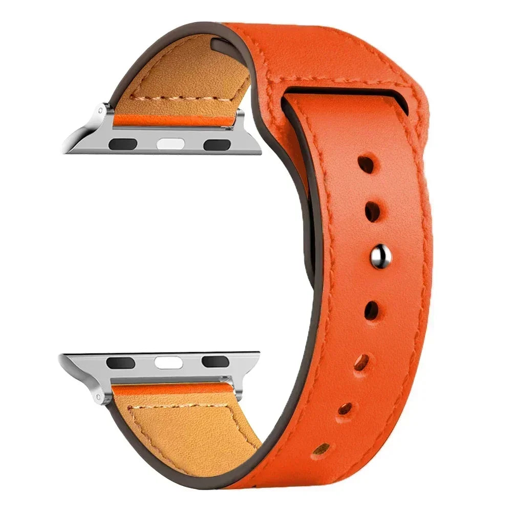 AUREON LEATHER BAND FOR APPLE WATCH SERIES