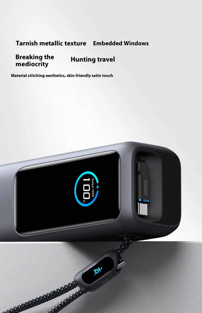ANKER ZOLO 25,000MAH 165W FAST CHARGE POWER BANK WITH CABLES