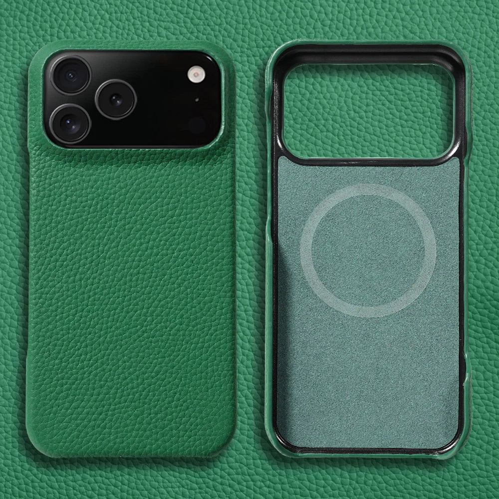 LANGSIDI COWHIDE MAGSAFE CASE