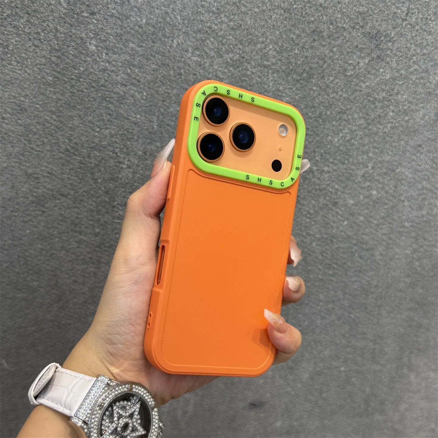 SILICONE MATTE DOUBLE COLOUR CASE FOR IPHONE 17 SERIES