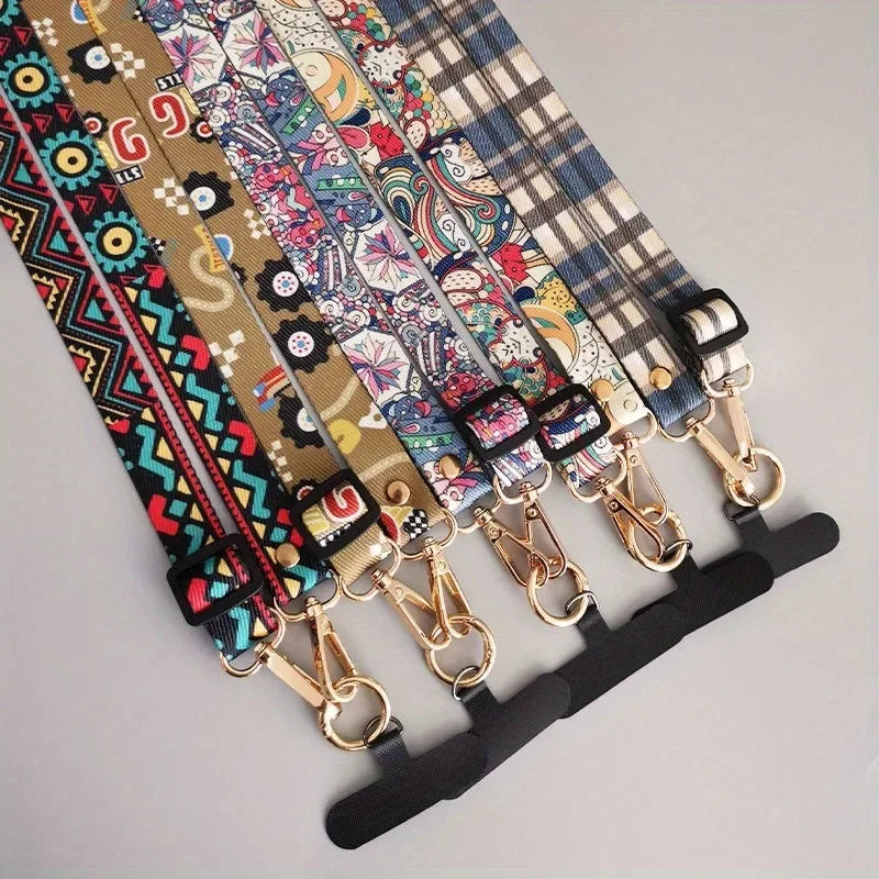 RETRO CROSSBODY PHONE STRAP