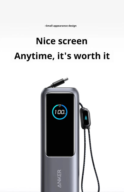 ANKER ZOLO 25,000MAH 165W FAST CHARGE POWER BANK WITH CABLES