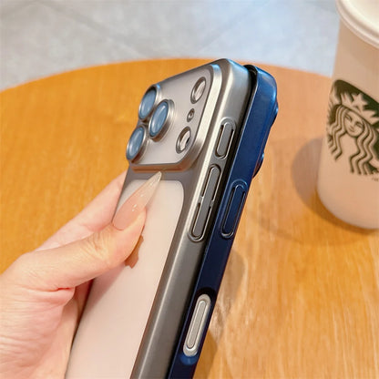 FROSTED TRANSPARENT MATTE CASE FOR IPHONE 17 SERIES