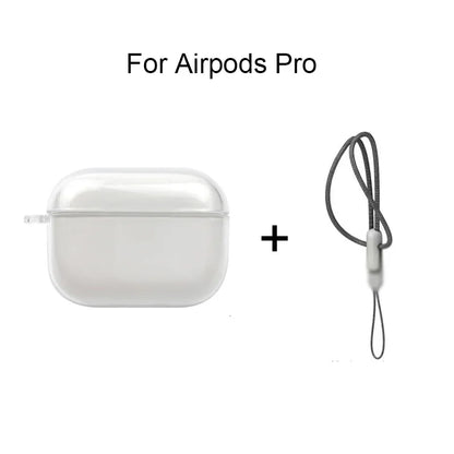 AIRPODS 1-4 TRANSPARENT CASE