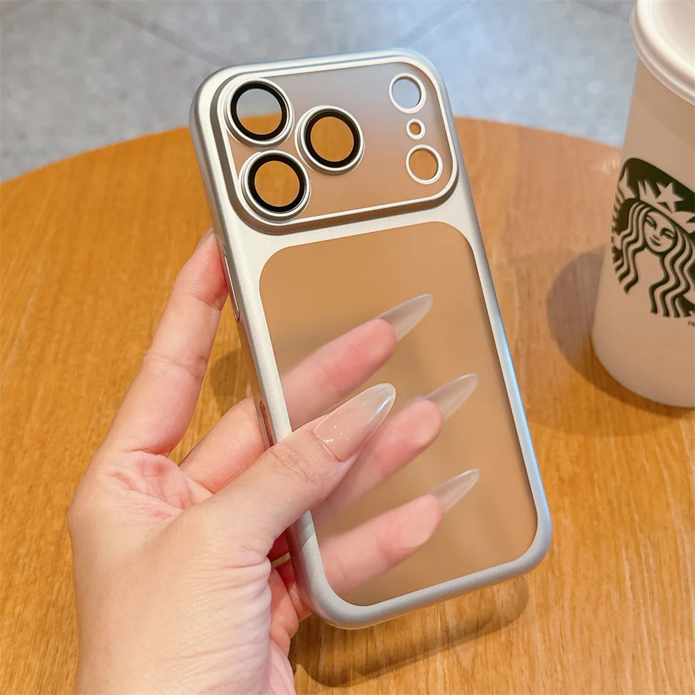 FROSTED TRANSPARENT MATTE CASE FOR IPHONE 17 SERIES