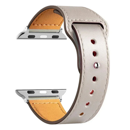 AUREON LEATHER BAND FOR APPLE WATCH SERIES