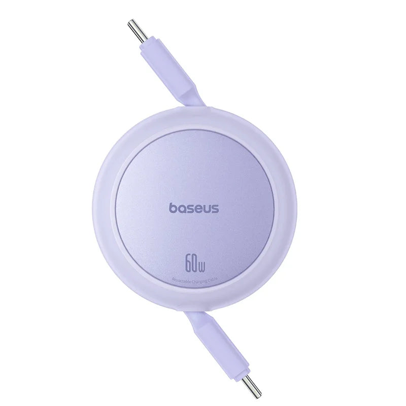 BASEUS 60W RETRACTABLE USB-C FAST CHARGING CABLE