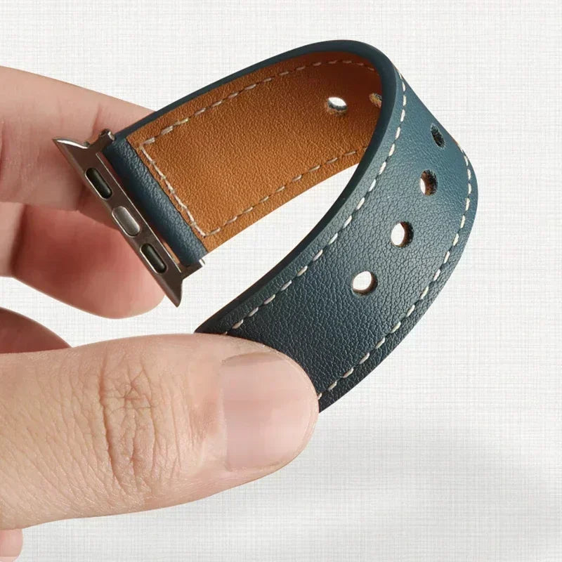 AUREON LEATHER BAND FOR APPLE WATCH SERIES