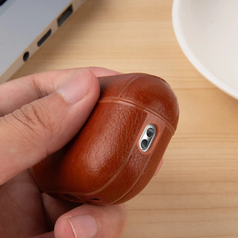 AURALUXE AIRPODS LEATHER CASE