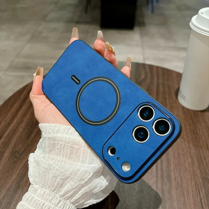 MAGNETIC LEATHER CASE FOR IPHONE 17 SERIES